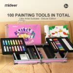 Little Artist Suitcase Art Set -Pink - Image 3